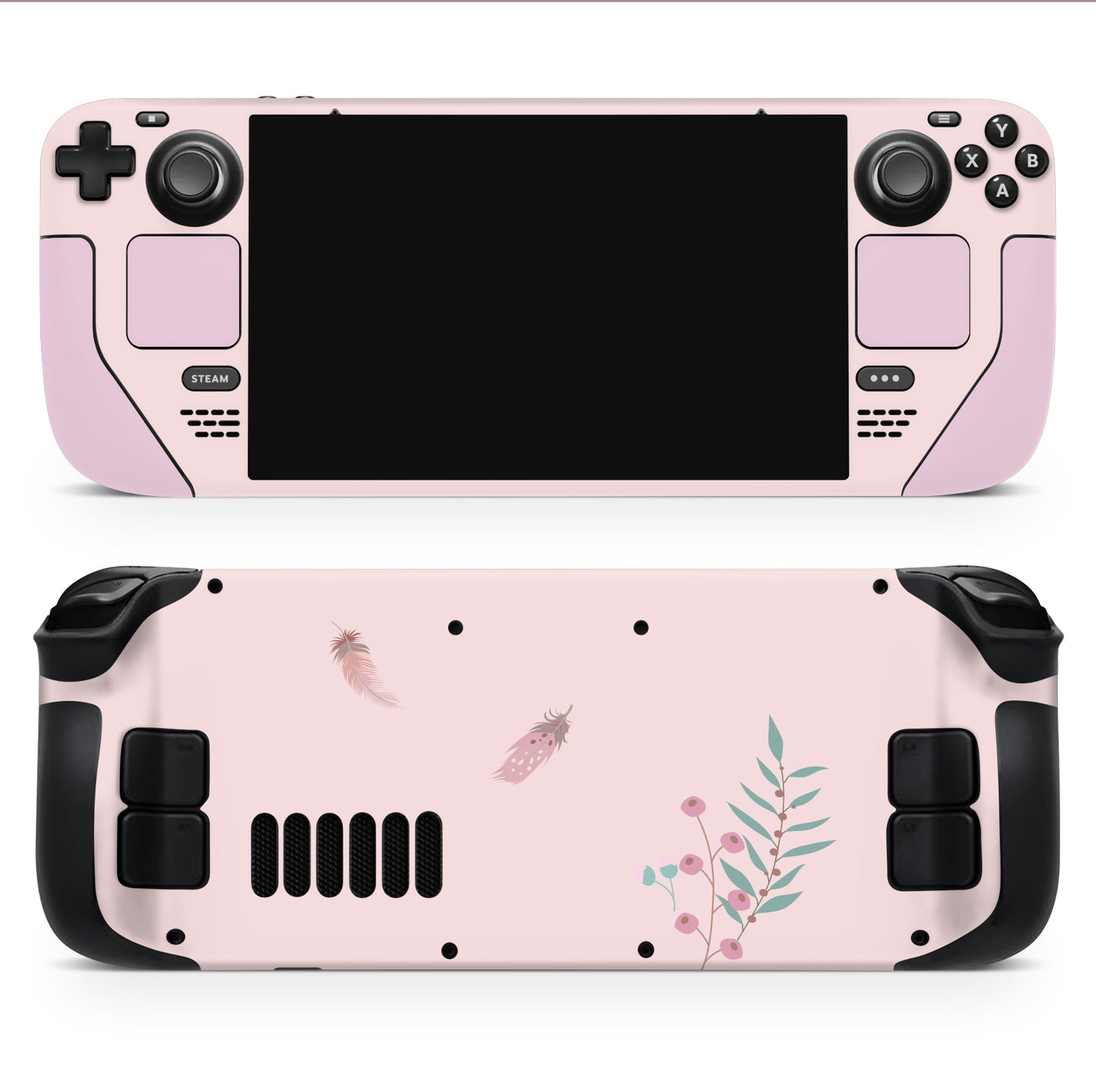 Boho Pink to Elegantly Personalize Your Console | Premium 3M Vinyl Skin/Wrap for Steam Deck/OLED