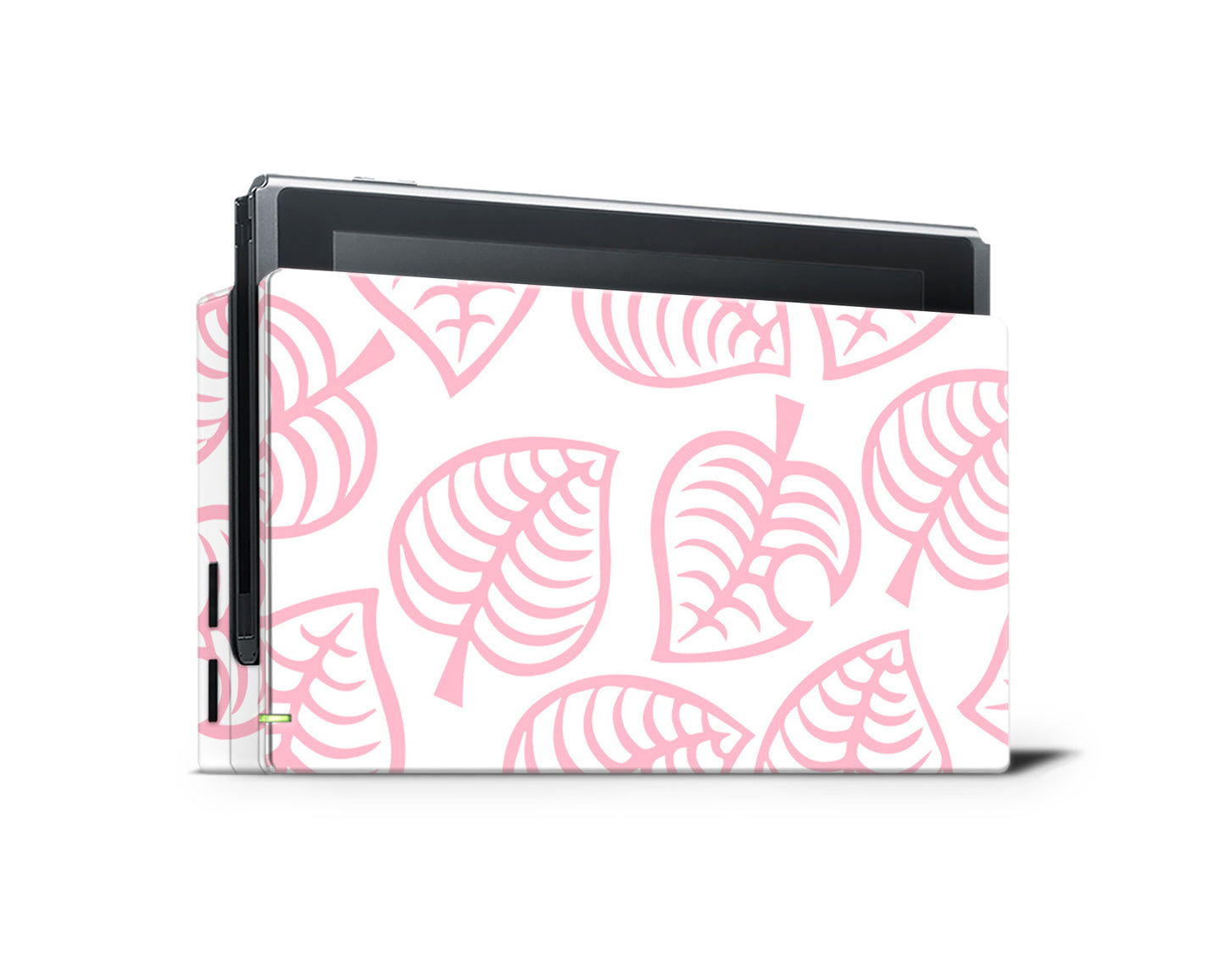AC Theme Leaf Pink Full Wrap Vinyl Skin for Nintendo Switch