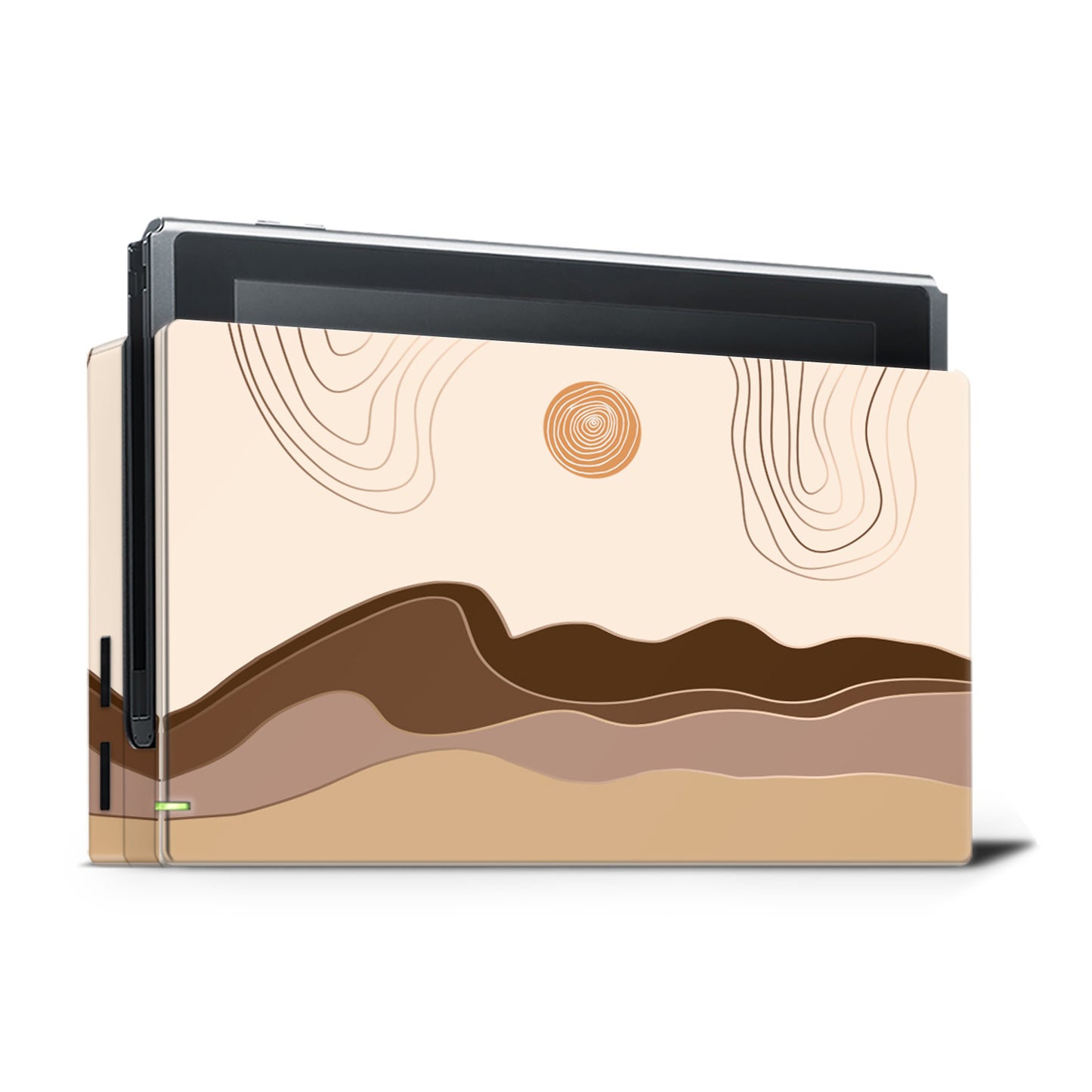 abstract landscape and serene modern and boho style 3M vinyl skin/wrap for Nintendo Switch