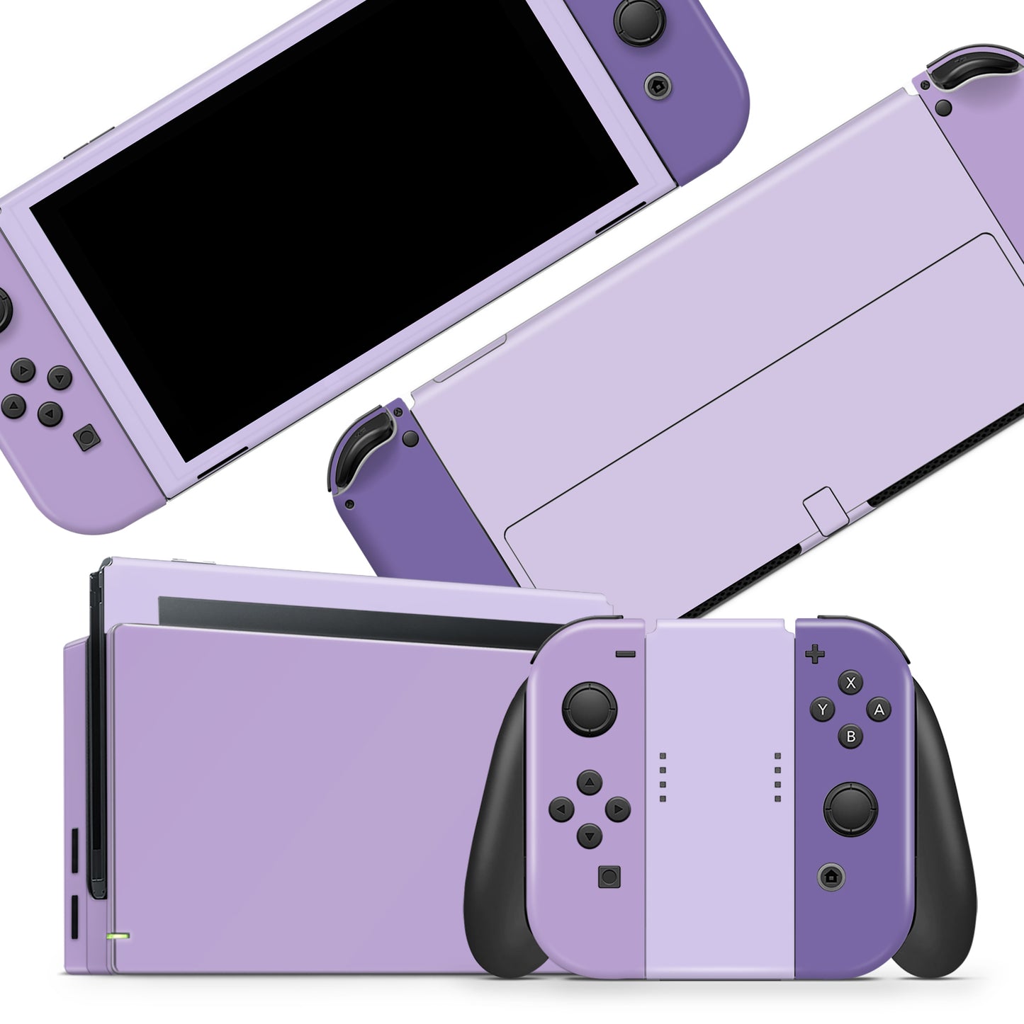 Tri-Tone Purple Design 3M Premium Vinyl Skin/Wrap