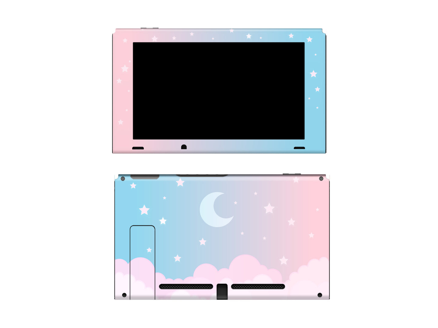 Starry Sky Pastel Pink Blue 3M Vinyl Skin/Wrap for Nintendo Switch/Oled