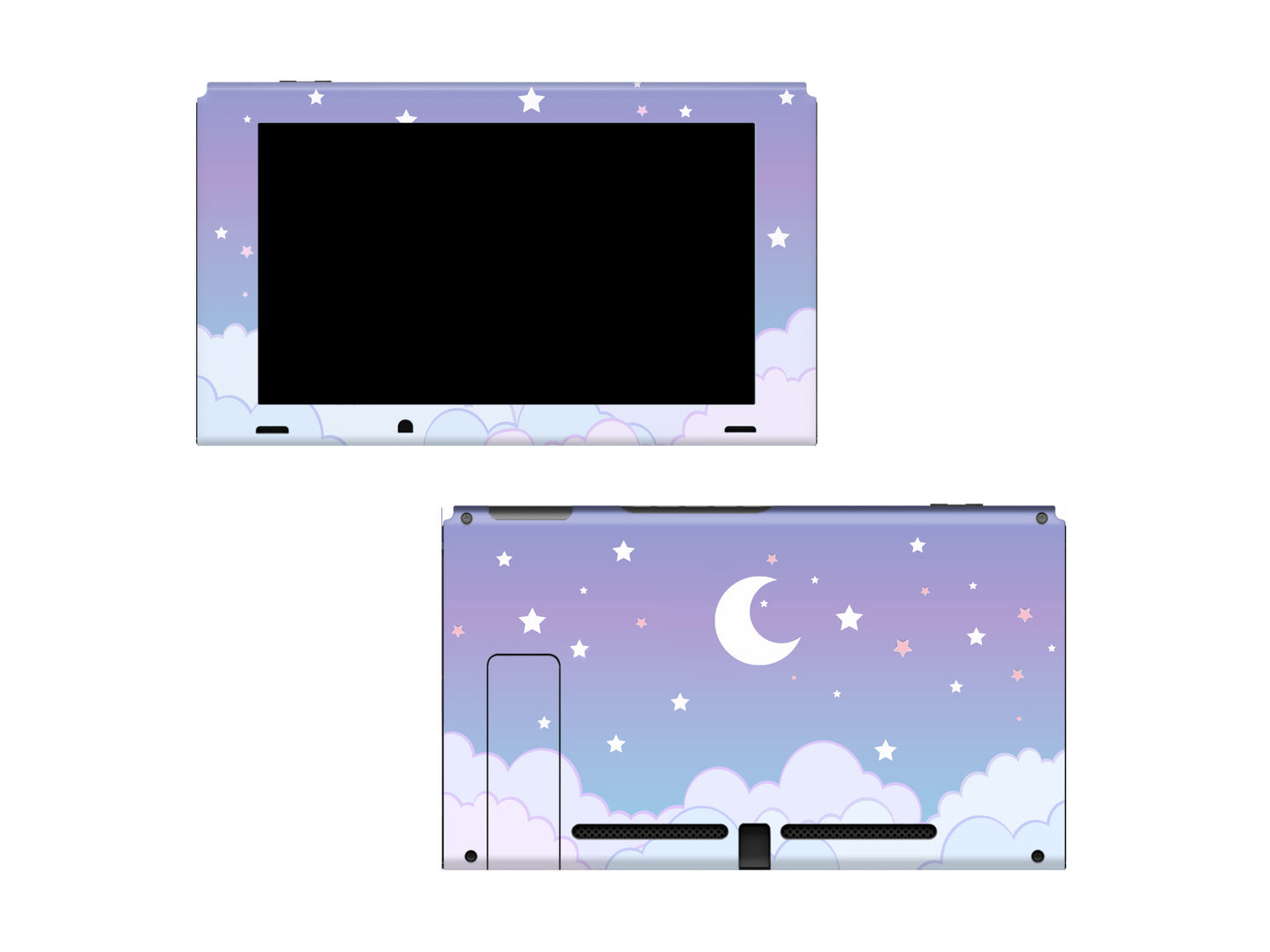 Starry Sky Purple Blue 3M Vinyl Skin/Wrap for Nintendo Switch