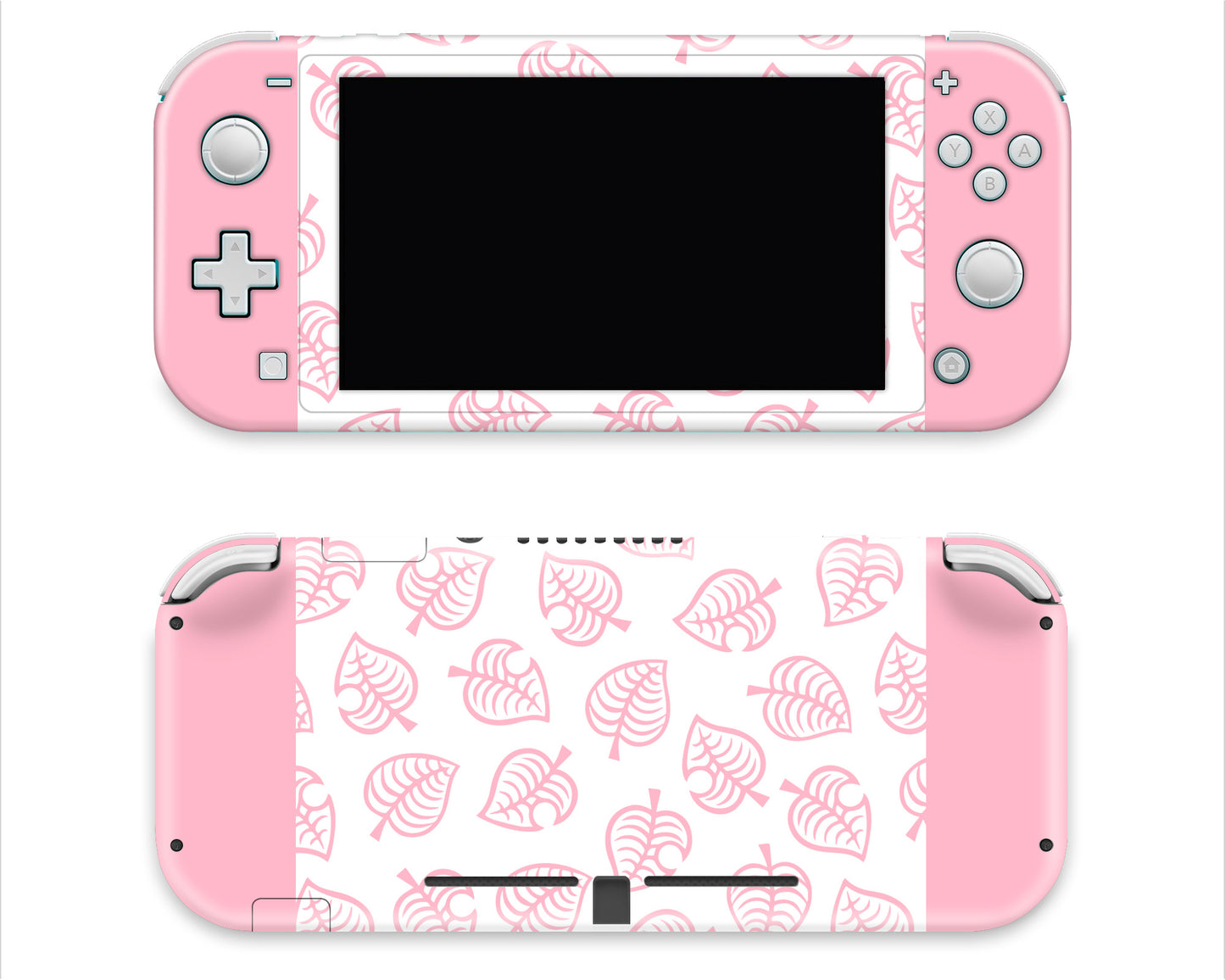 Cute pattern AC Pink Leaves 3M Vinyl Skin/Wrap for Nintendo Switch Lite