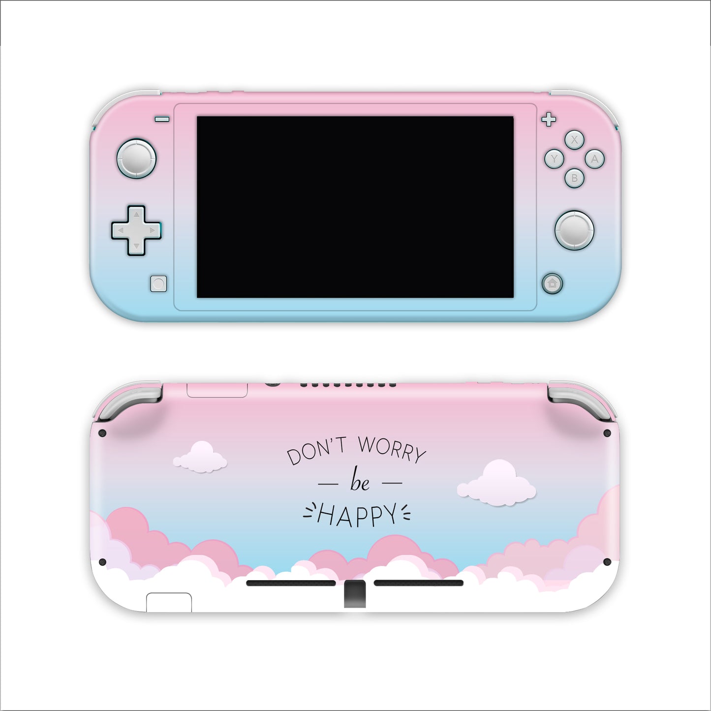 Don't worry be happy Full Wrap Skin for Switch Lite