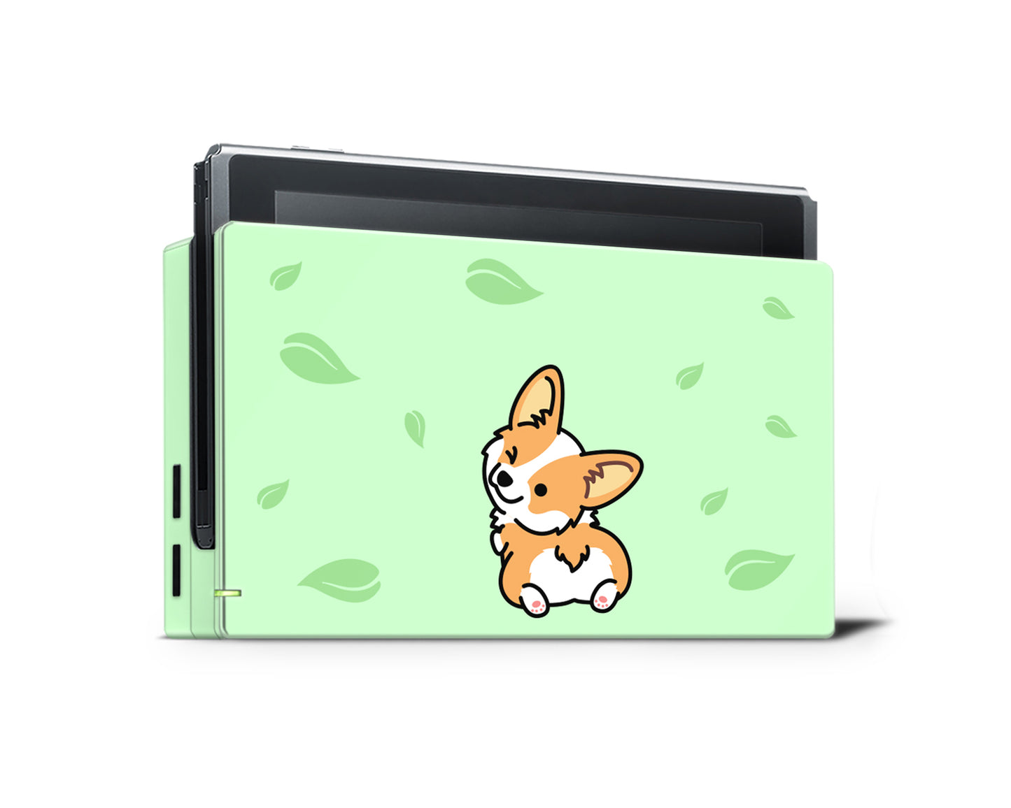 Cute Corgi dog Full Wrap Vinyl Skin for Nintendo Switch