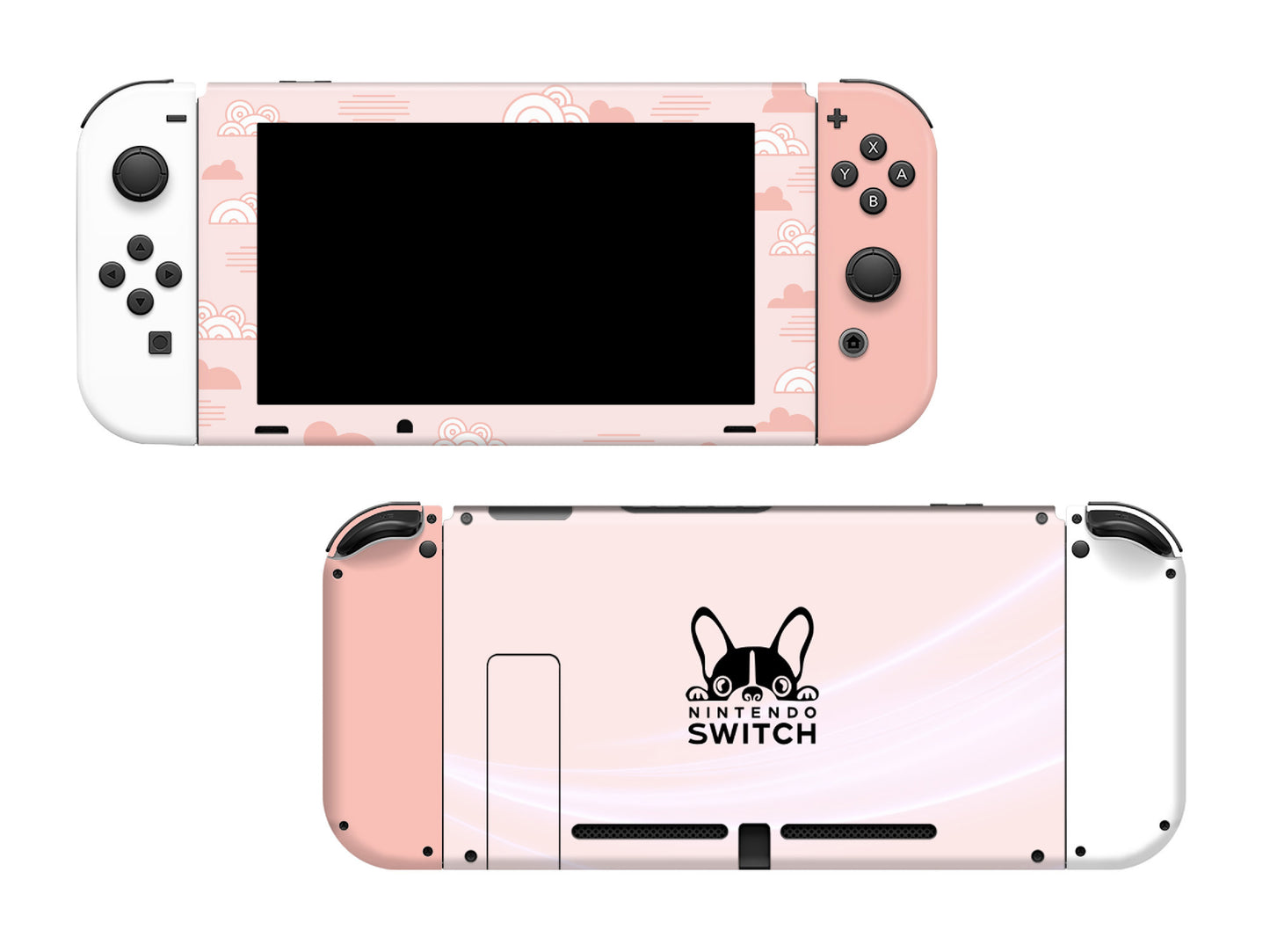 French Bulldog Full Wrap Vinyl Skin for Nintendo Switch