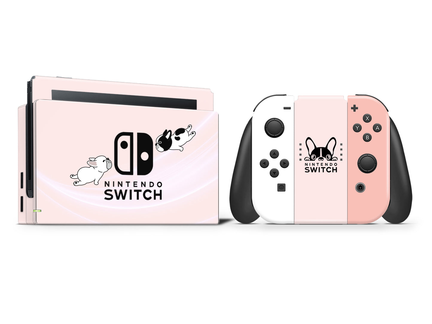 French Bulldog Full Wrap Vinyl Skin for Nintendo Switch