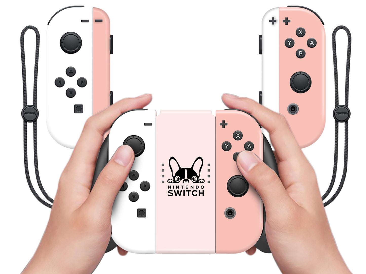 French Bulldog Full Wrap Vinyl Skin for Nintendo Switch