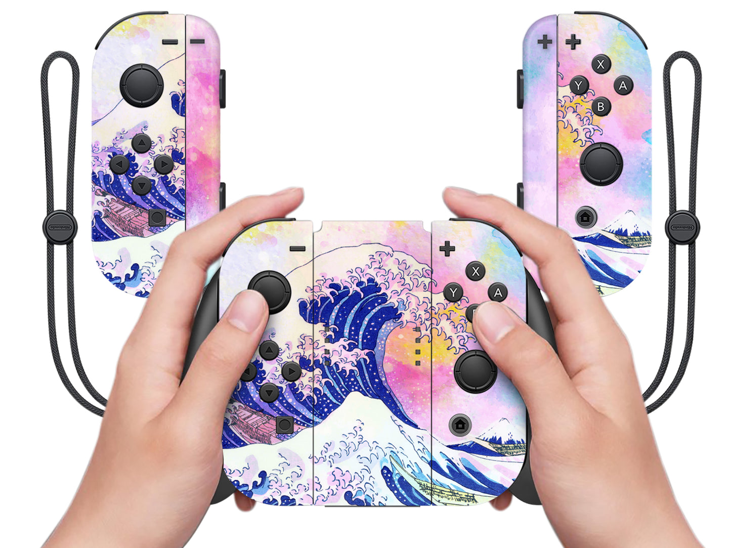 Watercolor Paint The Great Wave off Kanagawa 3M Vinyl Skin/Wrap