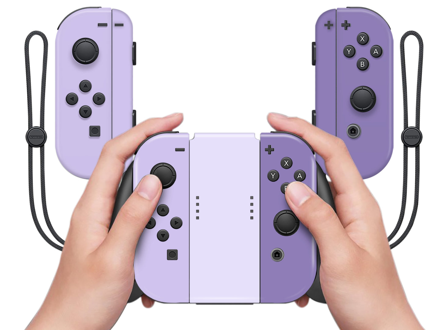 Misty Mountain Violet Printed Vinyl Skin 3M Premium Vinyl Full Wrap For Nintendo Switch/Oled