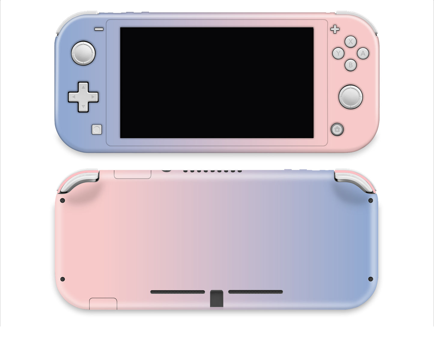 Pink blue ombre 3M Premium Vinyl Skin/Wrap for Nintendo Switch Lite