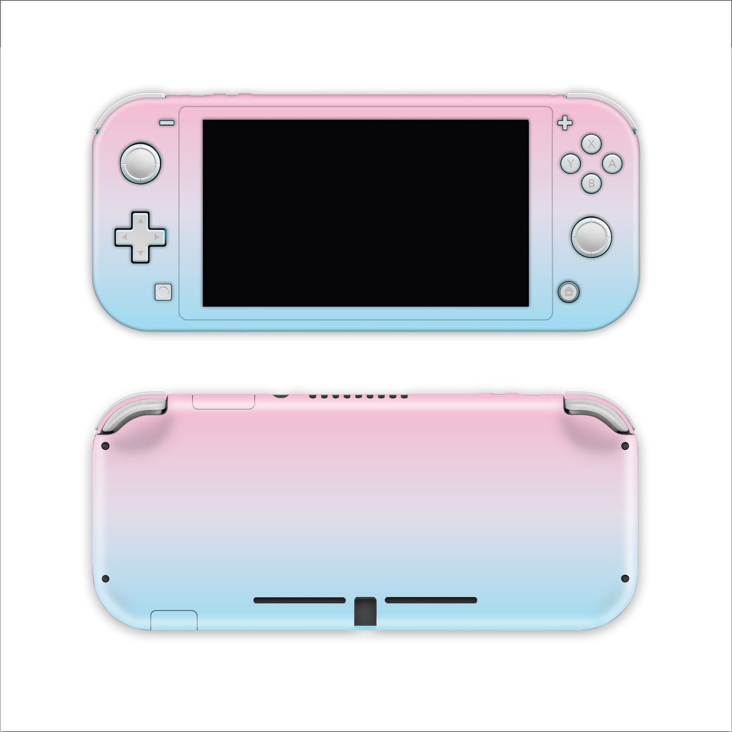 Pastel Pink Blue Ombre 3M Vinyl Skin/Wrap