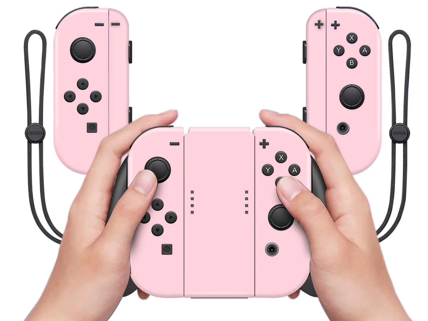 Pastel Pink Full Wrap Vinyl Skin for Nintendo Switch