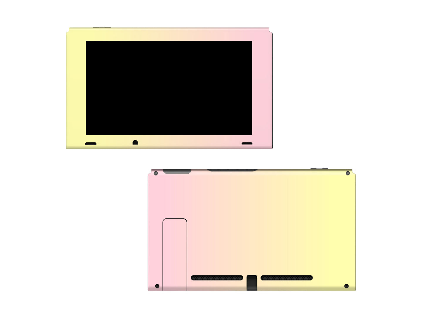 Pastel Pink Yellow Ombre 3M Vinyl Skin/Wrap for Nintendo Switch