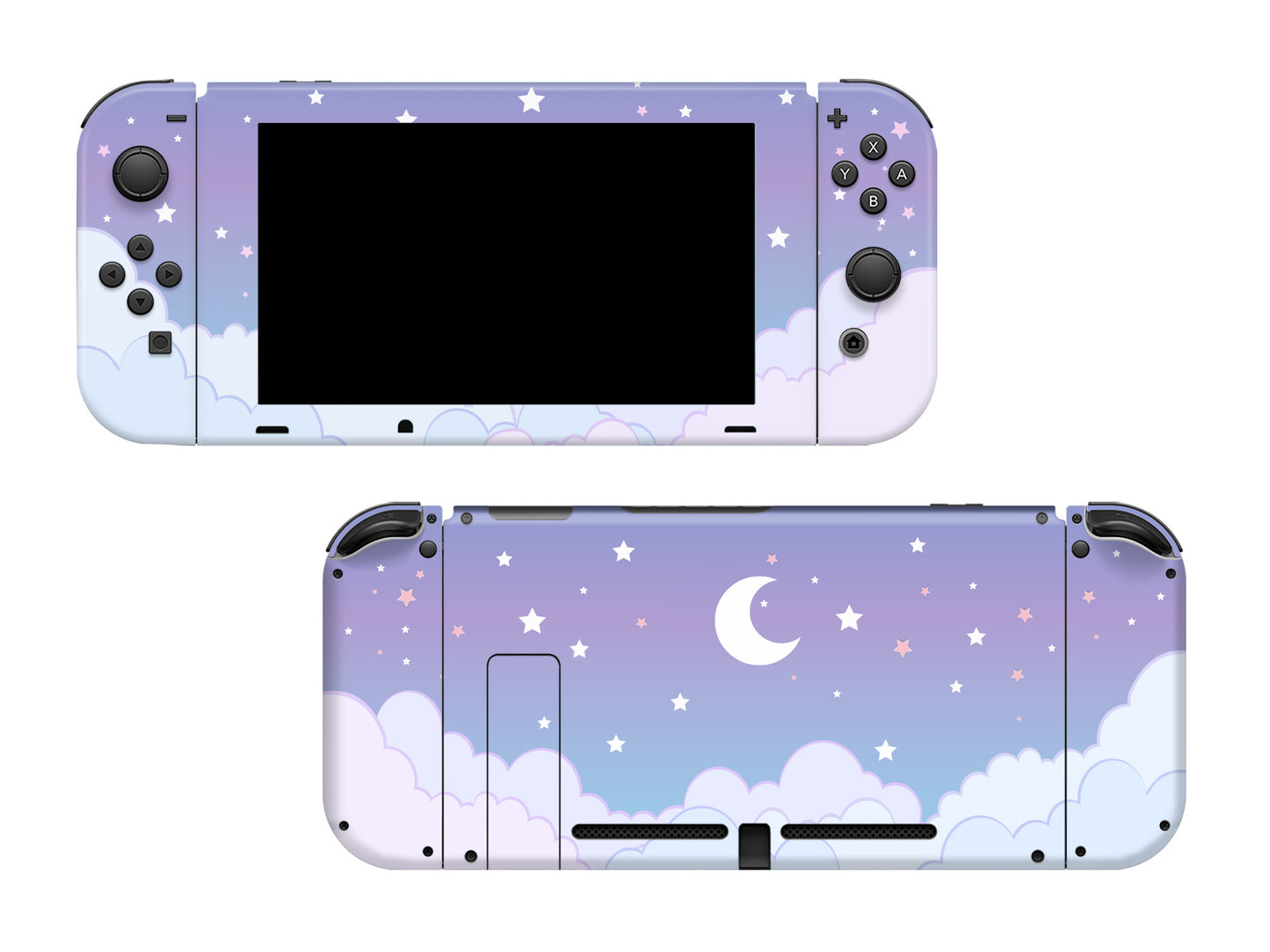 Starry Sky Purple Blue 3M Vinyl Skin/Wrap for Nintendo Switch