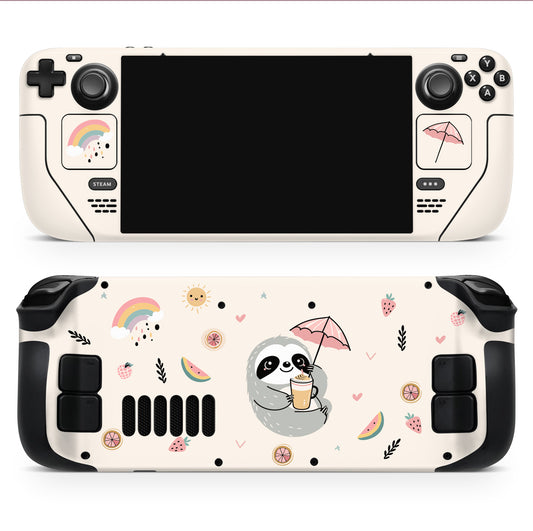 Lazy Summer Day – Elegantly Personalize Your Console | Premium 3M Vinyl Skin/Wrap for Steam Deck/OLED