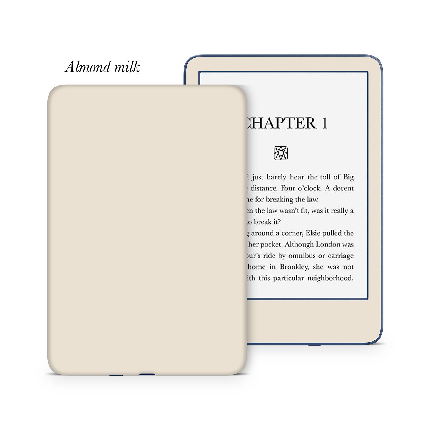 Coffee latte inspired 3M premium vinyl skins wraps for Amazon Kindle