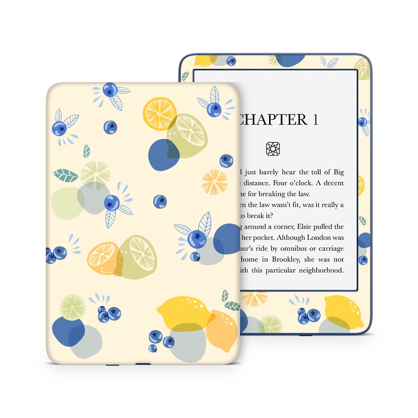 Blueberry and Citrus 3M premium Vinyl Skin/Wrap for Kindle