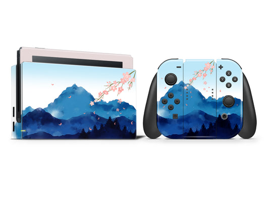 Mountains Printed Premium Vinyl Skins/Wraps for Nintendo Switch/Oled