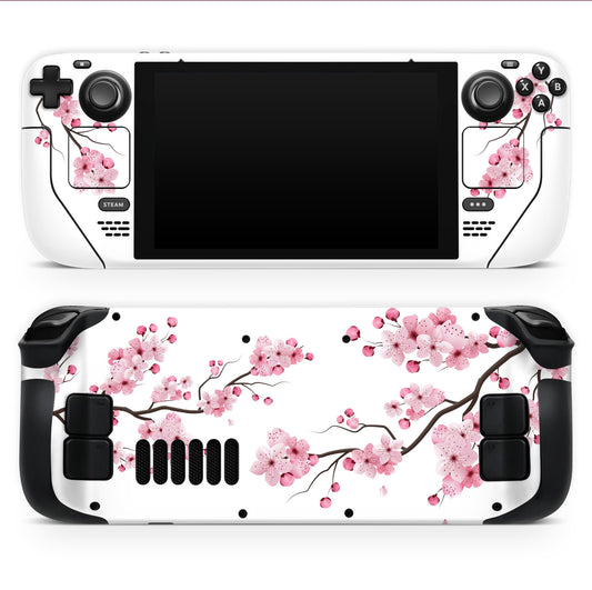 Cherry Blossom 3M Premium Vinyl Skin / Wrap for Steam Deck