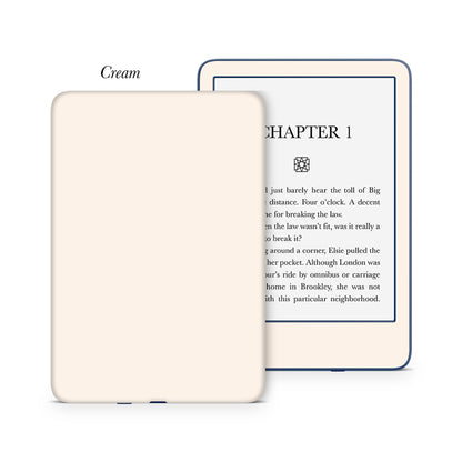 Coffee latte inspired 3M premium vinyl skins wraps for Amazon Kindle