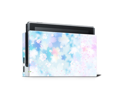 Floral Paint Full Wrap Vinyl Skin for Nintendo Switch