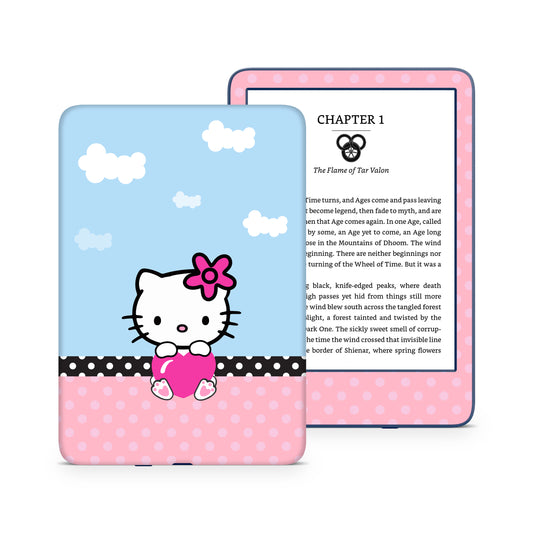 Cute Kitty Hug a Heart 3M Premium Vinyl Skin/Wrap for Amazon Kindle (Copy)