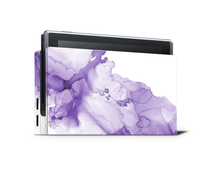 Ink Art Pastel Purple 3M Vinyl Skin/Wrap for Nintendo Switch