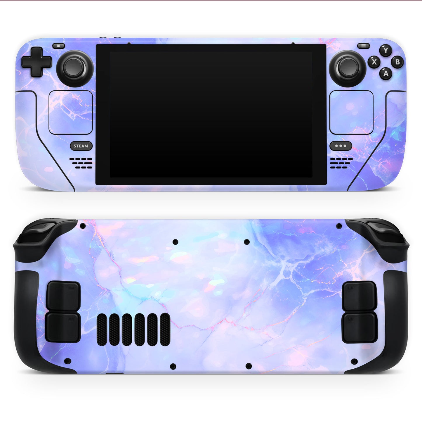 Marble gem lavender 3M Premium Vinyl Skin / Wrap for Steam Deck