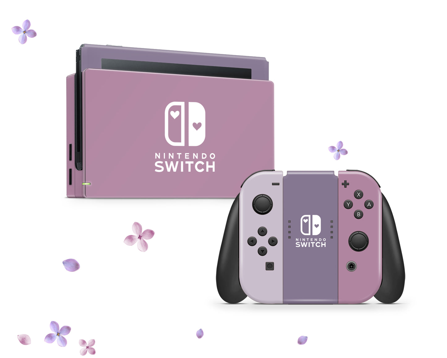 Soothing lilac mist grape 3M Premium Vinyl Skin/Wrap For Nintendo Switch/Oled