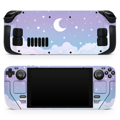 Starry purple blue sky 3M Vinyl Skin / Wrap for Steam Deck