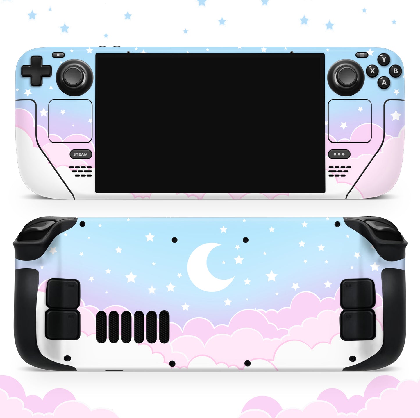 Pastel Starry sky 3M Premium Vinyl Skin / Wrap for Steam Deck