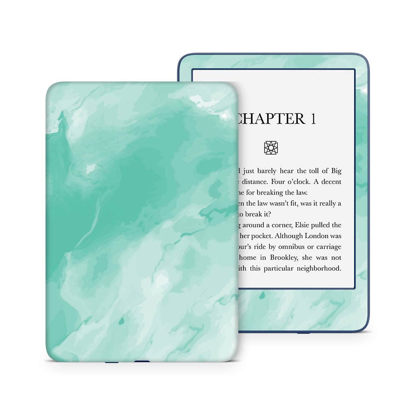 Teal Marble 3M premium Vinyl Skin/Wrap for Kindle