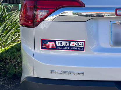 2024 Presidential Election Patriotic Sticker Trump MAGA