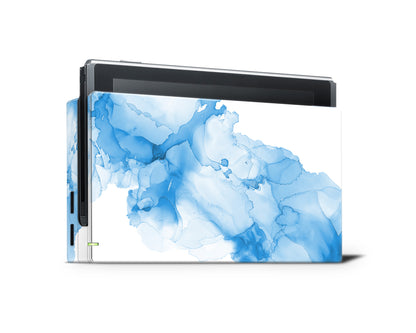 Ink Art Pastel blue 3M Vinyl Skin/Wrap for Nintendo Switch