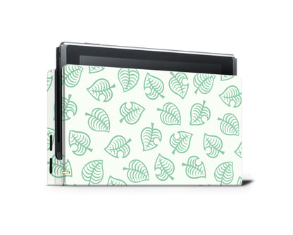 AC Leaf Green Full Wrap Vinyl Skin for Nintendo Switch