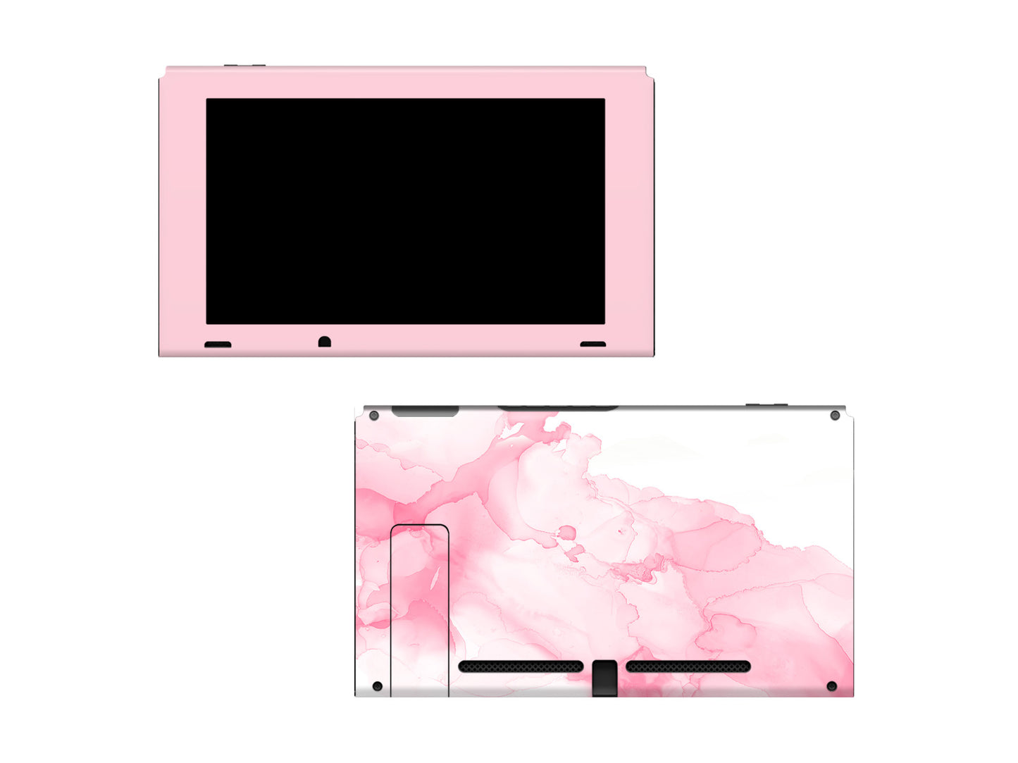 Ink Art Pastel Pink 3M Vinyl Skin/Wrap for Nintendo Switch