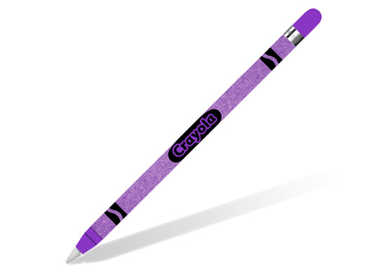 Crayon Purple Apple Pencil Skin