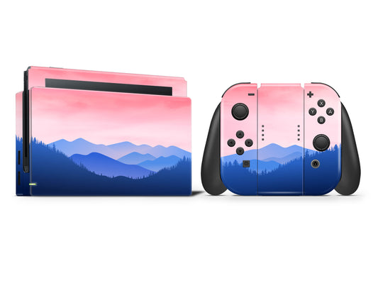 Pastel Mountains 3M Vinyl Skin/Wrap for Nintendo Switch