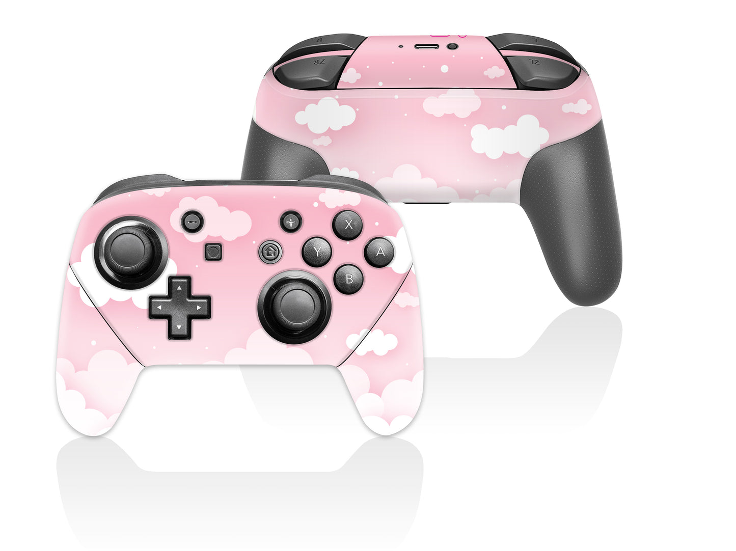 Pastel pink sky clouds 3M Premium Vinyl Skin / Wrap