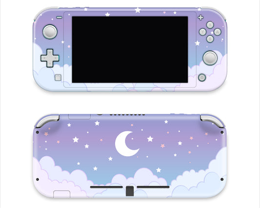 Pastel Purple Blue Luna Starry Sky 3M Vinyl Skin/Wrap