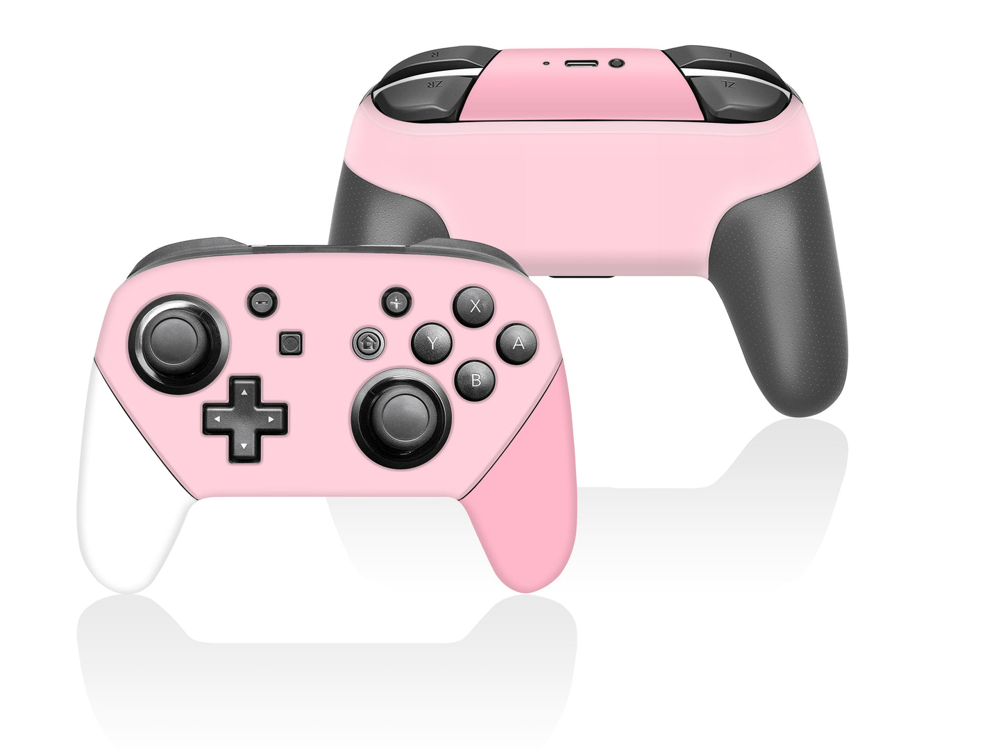 Solid pastel pink and cherry pink Vinyl Skin / Wrap