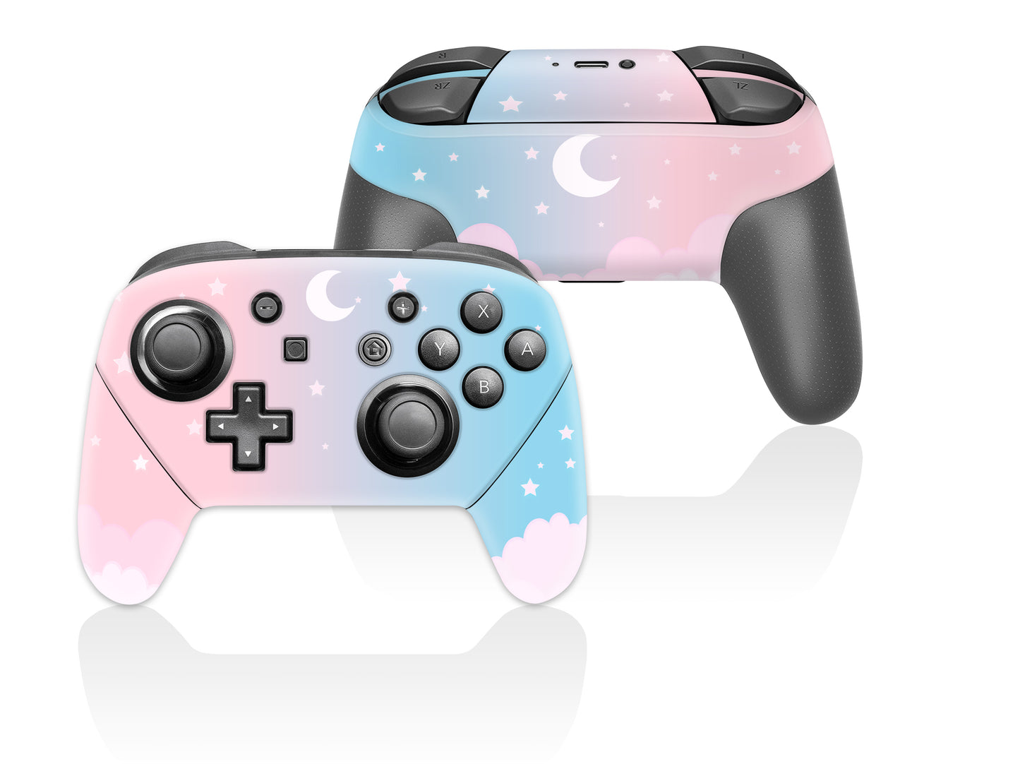 Starry Sky Pastel pink blue 3M Premium Vinyl Skin / Wrap