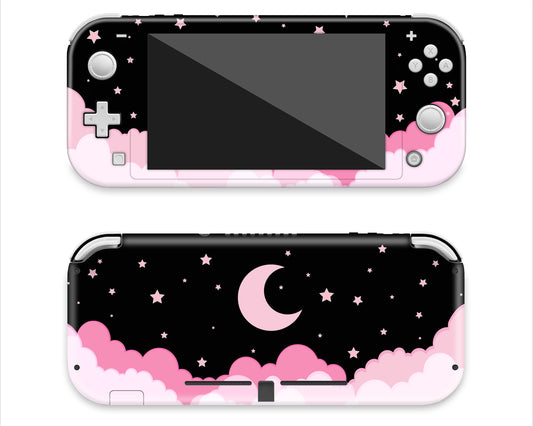 Pink Luna Clouds Starry Sky 3M Premium Vinyl Skin/Wrap