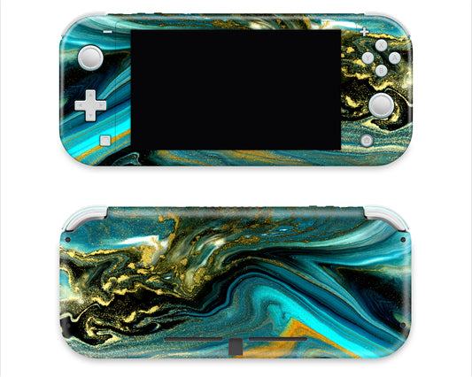 Golden Turquoise Marble 3M Vinyl Skin/Wrap